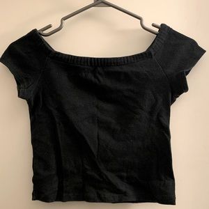 Off The Shoulder Crop Top